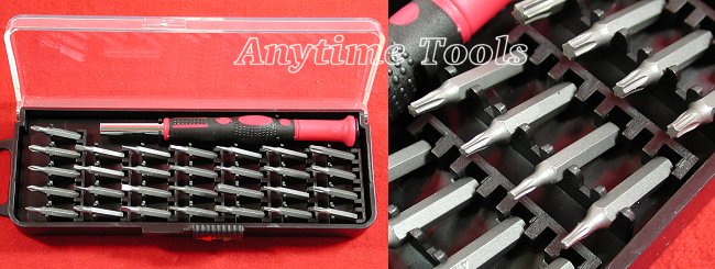 30 MICRO PRECISION SCREWDRIVER Set TORX KIT